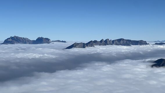 Photo de Reto Semadeni le long du parcours