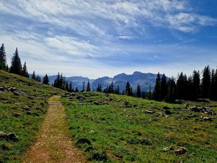 Foto von Claudia Casper entlang der Tour