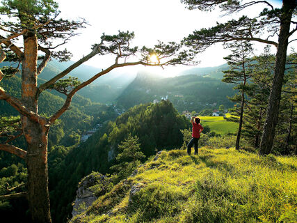 Unterwegs am Wiener Alpenbogen