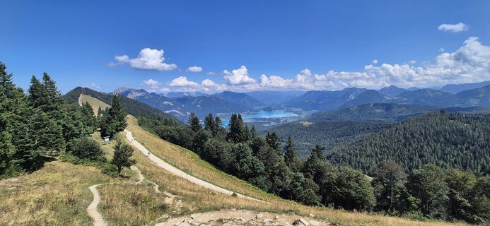 Photo de Hari Schrittwieser le long du parcours