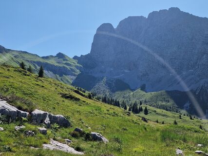 Photo de Cristian Mario Rota le long du parcours