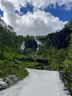 Foto de Marleen Blomsma a lo largo del recorrido