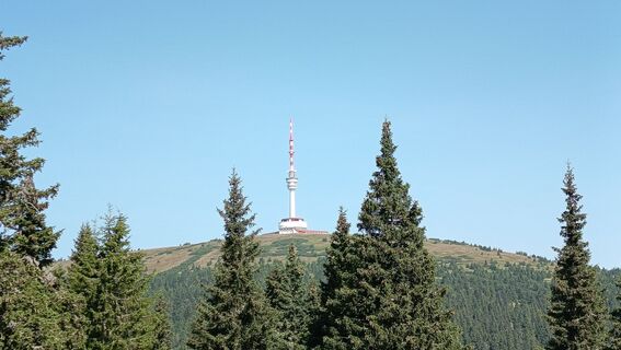 Foto von Pavel Daněk entlang der Tour