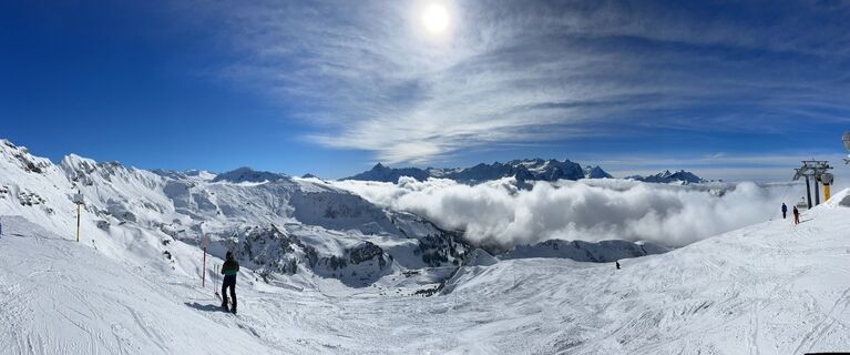 Zdjęcie z Matthias Fickenscher wzdłuż trasy