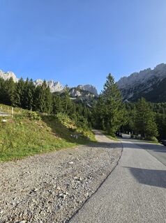 Photo de Domenic Beyrowski le long du parcours