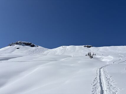Foto von Heinz Sperl entlang der Tour