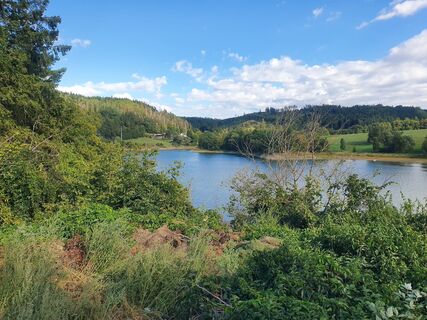 Foto de Steve Hensel a lo largo del recorrido