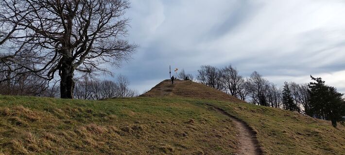Foto van Claudia langs de tour