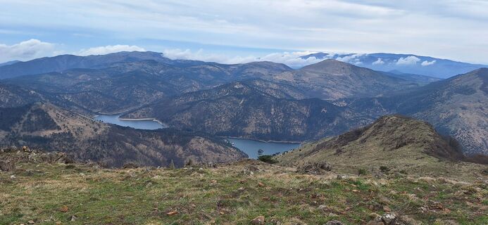 Foto van uto langs de tour