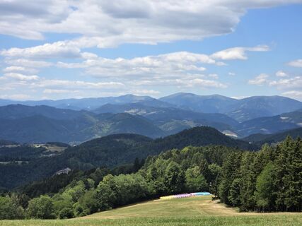 Foto von Timon Bertignoll entlang der Tour