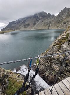 Foto de Florian Dürnegger a lo largo del recorrido