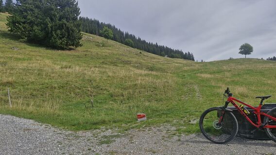 Foto von Peter Schuler entlang der Tour