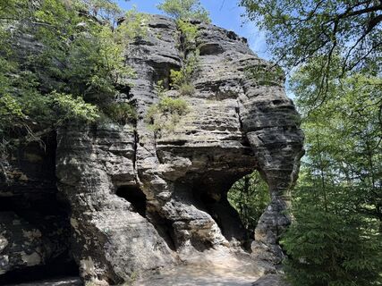 Foto von Norbert Herbig entlang der Tour