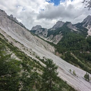 Charakteristische Umgebung der Friauler Dolomiten