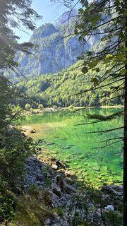 Foto von Veronika Strauss entlang der Tour