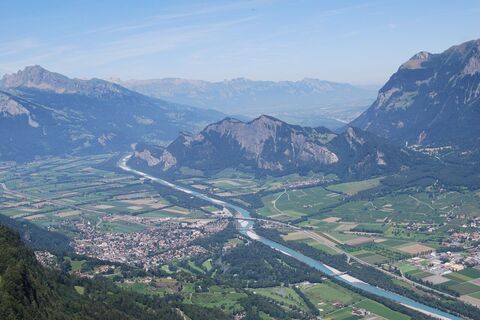 Aussicht vom Pizalun