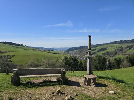 Foto von Michel Kennel entlang der Tour