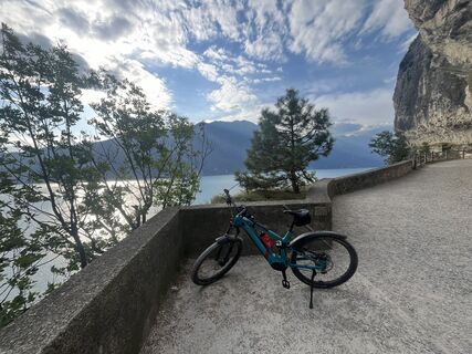 Foto von Peter Reyer entlang der Tour