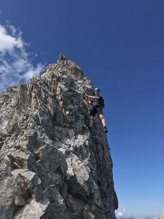 Foto van Cedric Kirchebner langs de tour