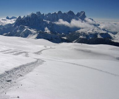 Aussicht Richtung Pale di San Martino