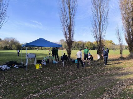 Foto de Gerry Girardi a lo largo del recorrido