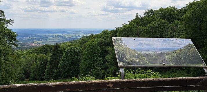 Foto de Antje Scharfenberg a lo largo del recorrido