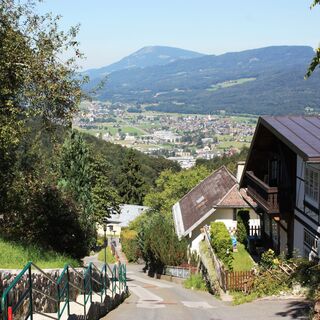 Ausblick von Bad Dürrnberg ins Tal