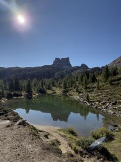 Foto von Gianluca Bucciantini entlang der Tour