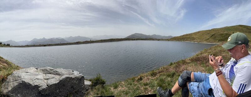 Foto von Jimmy B entlang der Tour