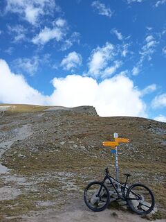 Foto von Aner entlang der Tour