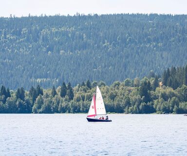 Boot auf dem Schluchsee