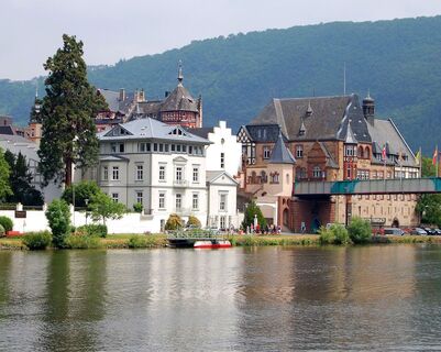 Moselufer in Traben-Trarbach