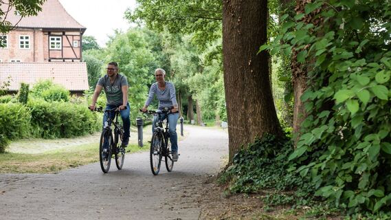Radeln im Domänenpark am Kloster Ebstorf