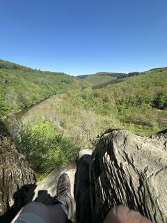Zdjęcie z Fabrice Neulens wzdłuż trasy