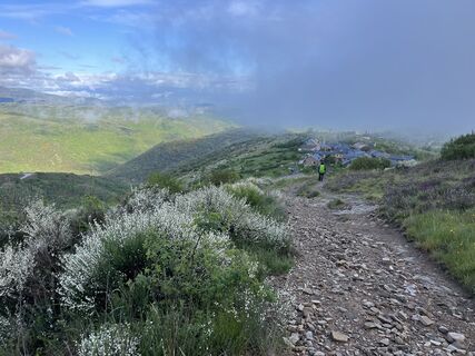 Foto von Andor Kulik entlang der Tour