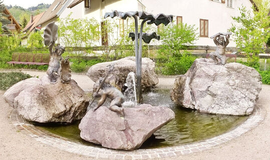 Bachdatscherle-Brunnen in Lautenbach