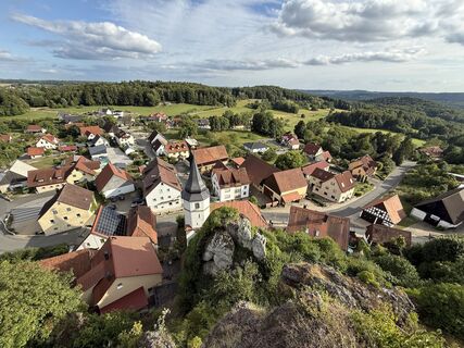 Photo de Bernhard Heil le long du parcours