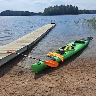 Schulstrand und Steg