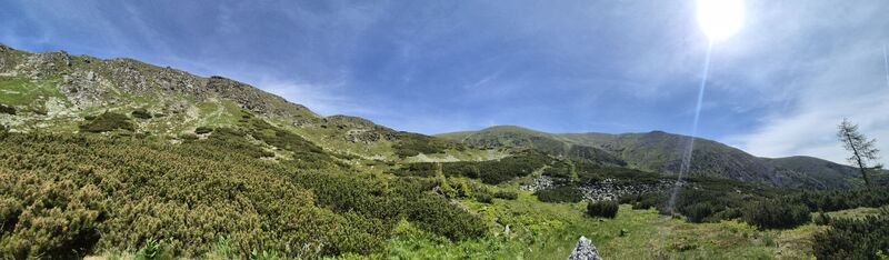 Fotografia z Doris Falk na trase