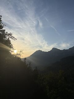 Foto von Julia Gierer entlang der Tour