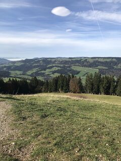 Foto von Michaela Liebrich entlang der Tour