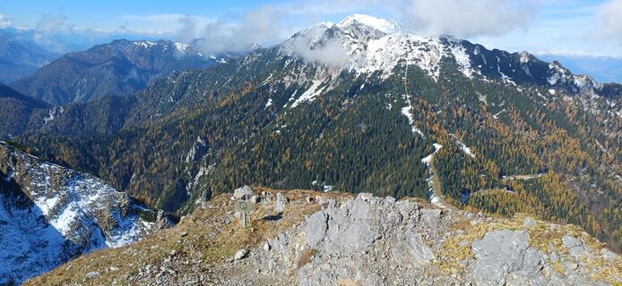 Foto von Janez Perko entlang der Tour