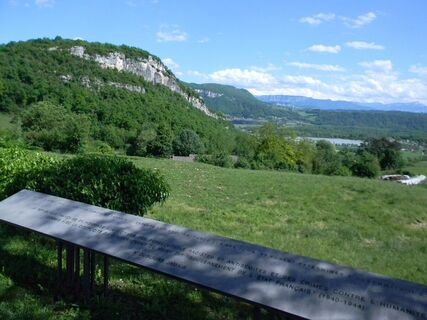 Wanderweg Izieu - Croix Saint Clair