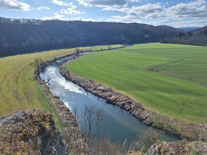 Foto von Katharina entlang der Tour