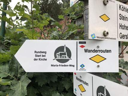 Maria-Frieden-Rundweg in Zell im Wiesental