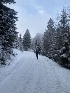 Zdjęcie z Mojca J. wzdłuż trasy