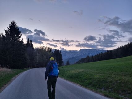 Fotografia z Christina Fröhlich na trase