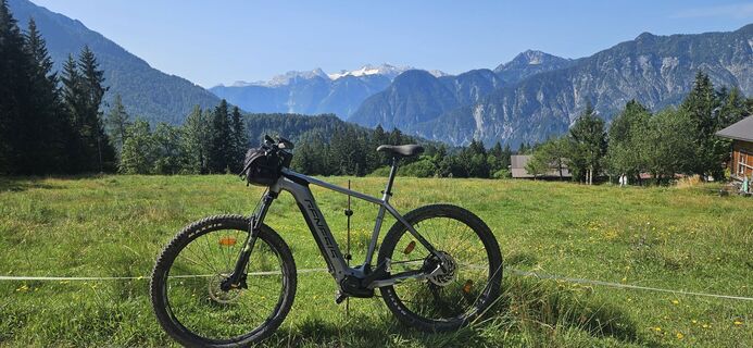 Photo de Johann Schallinger le long du parcours