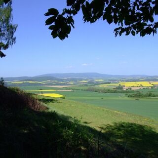 Aussicht von der Blauen Kuppe