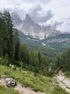 Foto von Giacomo Nini entlang der Tour